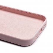 Чехол-накладка ORG Silicone Case SafeMag с анимацией для Apple iPhone 15 Pro (светло-розовая) — 2