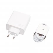 Сетевое зарядное устройство Xiaomi (USB - Type-C) (белое) — 3