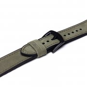 Ремешок - ApW39 Skin Apple Watch 38 mm экокожа (темно-зеленый) — 2