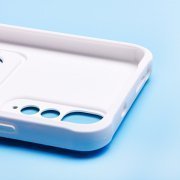 Чехол-накладка - SC304 с картхолдером для Xiaomi Redmi Note 11S 4G (208786) (белая) — 3