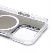 Чехол-накладка SafeMag для Apple iPhone 16 Pro (белая) — 3