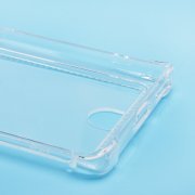 Чехол-накладка с картхолдером для Infinix Note 40 Pro 5G (прозрачная) — 2