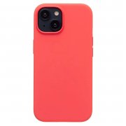 Чехол-накладка Silicone SafeMag с анимацией для Apple iPhone 15 (гуава) — 1