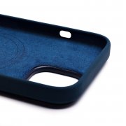 Чехол-накладка Silicone SafeMag с анимацией для Apple iPhone 15 (грозовая туча) — 3