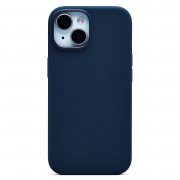 Чехол-накладка Silicone SafeMag с анимацией для Apple iPhone 15 (грозовая туча) — 1