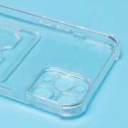 Чехол-накладка с картхолдером для Apple iPhone 12 Pro Max (белая) — 2