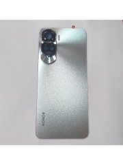 Задняя крышка для Huawei Honor 90 Lite (серебристая) — 1