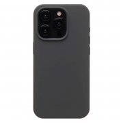 Чехол-накладка Soft Touch для Apple iPhone 15 Pro (темно-серая) — 1