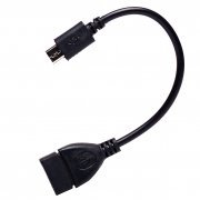 Кабель RockBox (OTG - micro USB) 10см (черный) — 1