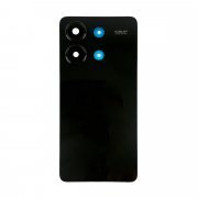 Задняя крышка для Xiaomi Redmi Note 13 4G (черная) премиум — 2