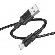 Кабель Borofone BX111 (USB - Type C) 100см 3A (черный) — 2