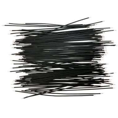 Набор проводов 100 шт (черный) &mdash; 1