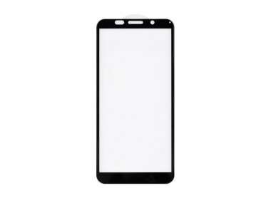 Защитное стекло для Huawei Honor 9S (полное покрытие) (черное) Премиум — 1