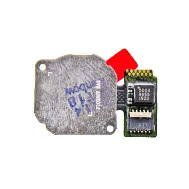 Шлейф для Huawei Honor 8X + сканер отпечатка пальца (черный) &mdash; 2