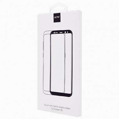 Защитное стекло для Samsung Galaxy S21 (G991B) (полное покрытие) (черное) &mdash; 2
