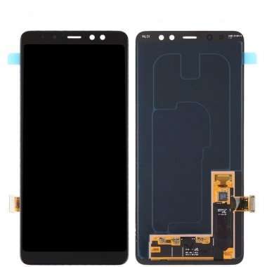 Дисплей с тачскрином для Samsung Galaxy A8 Plus (2018) A730F (черный) (AAA) TFT — 1