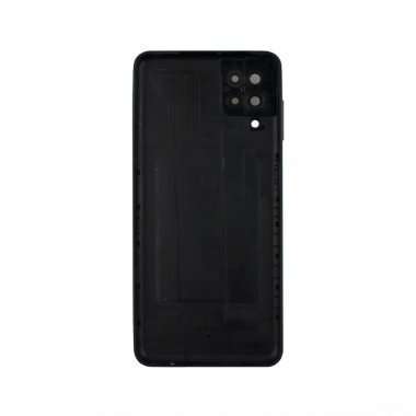 Задняя крышка для Samsung Galaxy M12 (M127F) (черная) — 2