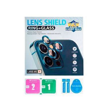 Защитное стекло камеры для Apple iPhone 13 (синее) — 2