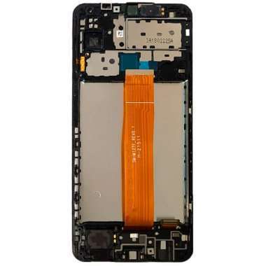 Дисплейный модуль с тачскрином для Samsung Galaxy M12 (M127F) (черный) — 2