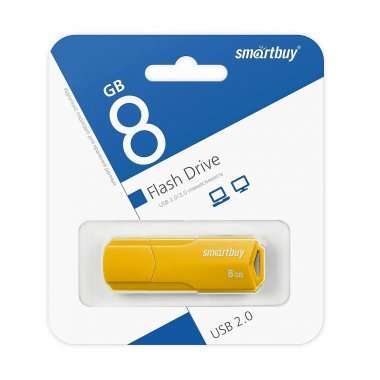 USB-флеш 8GB SmartBuy CLUE (желтая) &mdash; 2
