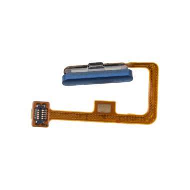 Шлейф для Xiaomi 11 Lite 5G NE сканер отпечатка пальцев (голубой) — 1