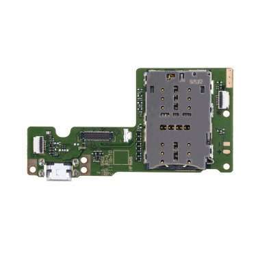 Шлейф для Lenovo TAB M10 плата на разъем зарядки/разъем SIM/микрофон &mdash; 1