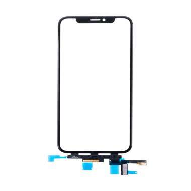 Стекло в сборе с тачскрином и OCA пленкой для Apple iPhone X (xчерное) &mdash; 1