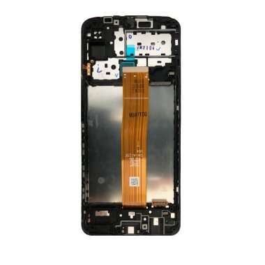 Дисплейный модуль с тачскрином для Samsung Galaxy M12 (M127F) (черный) (AA) — 2
