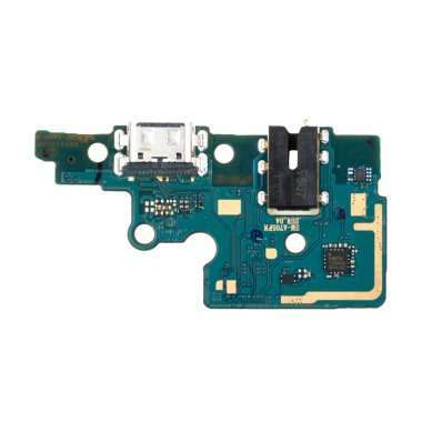 Шлейф для Samsung Galaxy A70 (A705F) плата на разъем зарядки/разъем гарнитуры/микрофон Премиум — 1