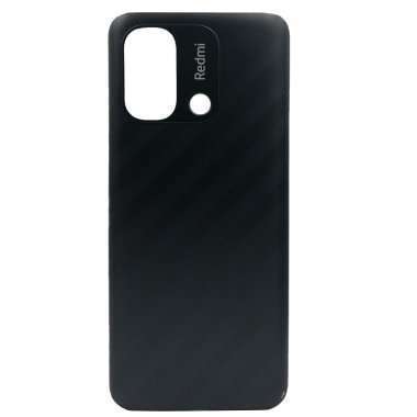 Задняя крышка для Xiaomi Redmi 12C (черная) — 1