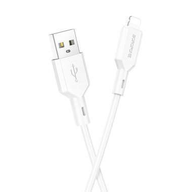 Кабель Borofone BX70 для Apple (USB - Lightning) белый — 4