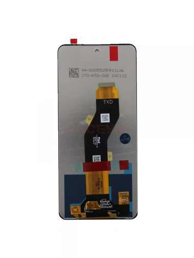 Дисплей с тачскрином для Tecno Spark 20C (черный) (AAA) — 4