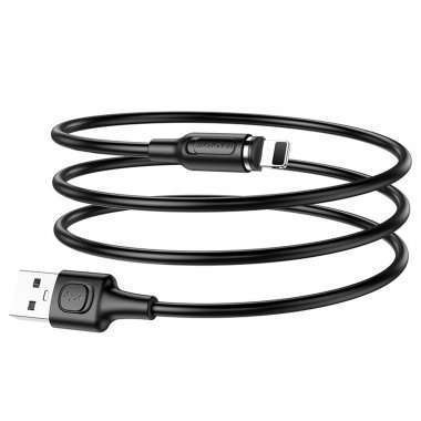 Кабель для Apple Borofone BX41 Amiable (USB - lightning) (черный) — 4