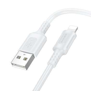 Кабель Borofone BX111 Feliz (USB - lightning) (белый) — 4