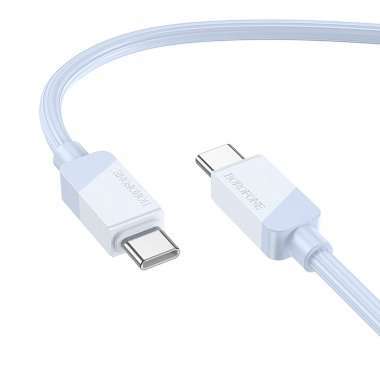 Кабель Borofone BX107 (Type C - Type C) 100см (синий) — 7