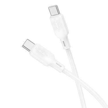 Кабель Borofone BX113 Lenny (Type C - Type C) 100см (белый) — 6