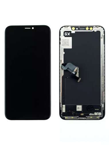Дисплей с тачскрином для Apple iPhone X (черный) (OLED) &mdash; 1