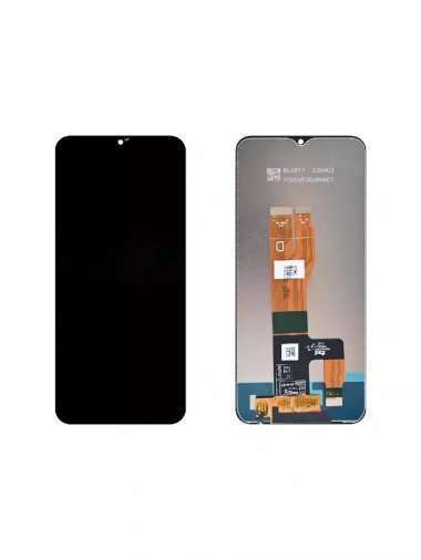 Дисплейный модуль с тачскрином для Realme C30s (черный) — 1