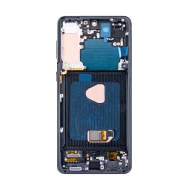 Дисплейный модуль с тачскрином для Samsung Galaxy S21 Plus (G996B) (черный) (OLED) — 1