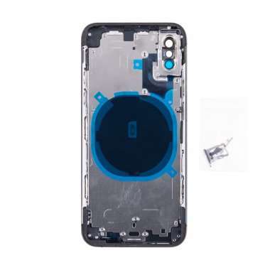 Корпус для Apple iPhone XS (серый) премиум &mdash; 1