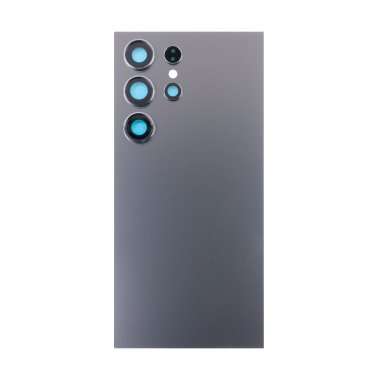 Задняя крышка для Samsung Galaxy S24 Ultra (S928B) (черная) премиум &mdash; 2