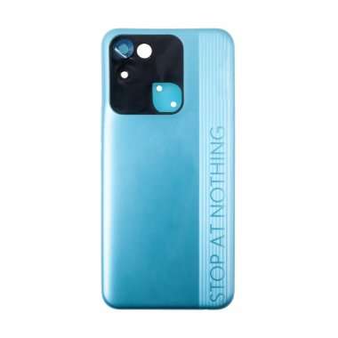 Задняя крышка для Tecno Spark 8C (бирюзовая) — 2