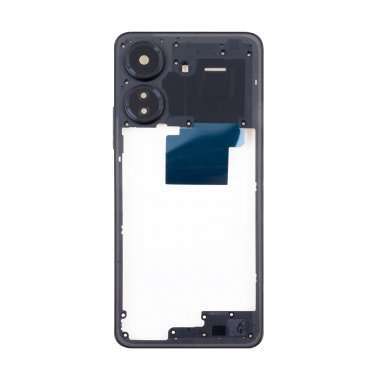 Средняя часть для Xiaomi Redmi 13C 4G (черный) &mdash; 1