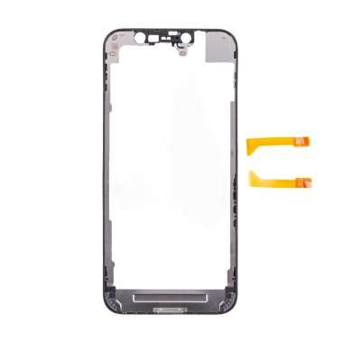 Стекло с тачскрином для Apple iPhone 12 mini в сборе с OCA пленкой (черное) — 1