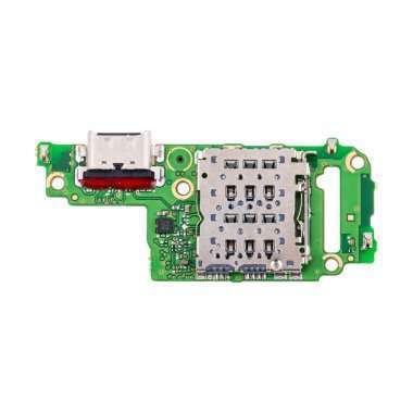 Шлейф для Vivo V29e плата на разъем зарядки/разъем SIM/микрофон &mdash; 1