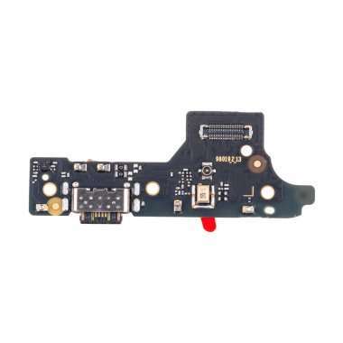 Шлейф для Xiaomi Redmi 12 4G плата на разъем зарядки/микрофон - Премиум &mdash; 2