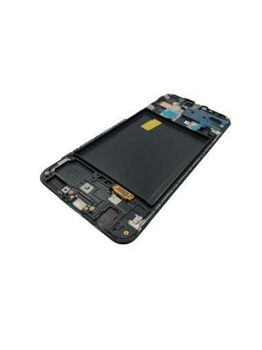 Дисплей с тачскрином для Samsung Galaxy A50 (A505F) (черный) (OLED) — 2