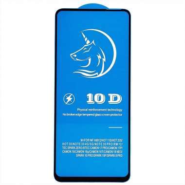 Защитное стекло Activ 3D для Xiaomi Poco M6 Pro 4G (черное) — 1