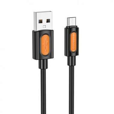 Кабель Borofone BX114 (USB - micro USB) 100см (черный) — 2
