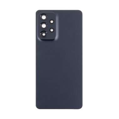 Задняя крышка для Samsung Galaxy A33 5G (A336B) (черная) Премиум &mdash; 2